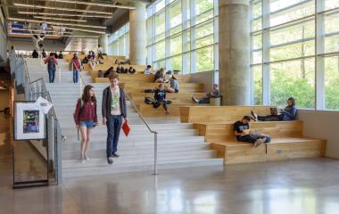 Clough Undergraduate Learning Commons Atrium